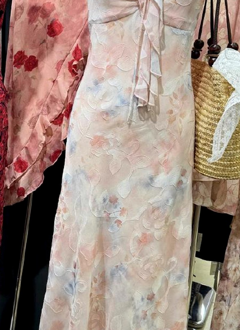 Soft pastel coordinated looks